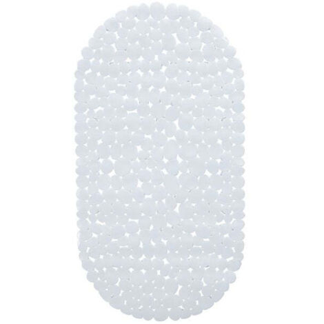 Anti slip bath mat stone design