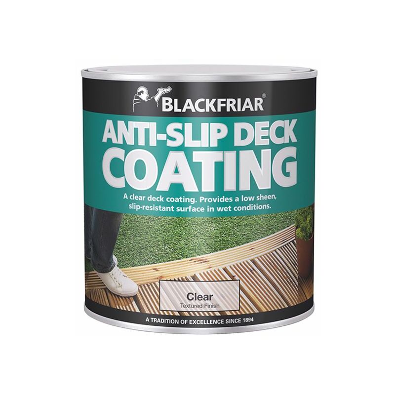 Anti-Slip Deck Coating 2.5 litre BKFASDC25L - Blackfriar