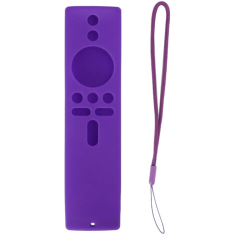Anti Slip Remote Control Protective Cover Silicone Case for Xiaomi Mi Box S for Xiaomi Mi TV Stick Purple