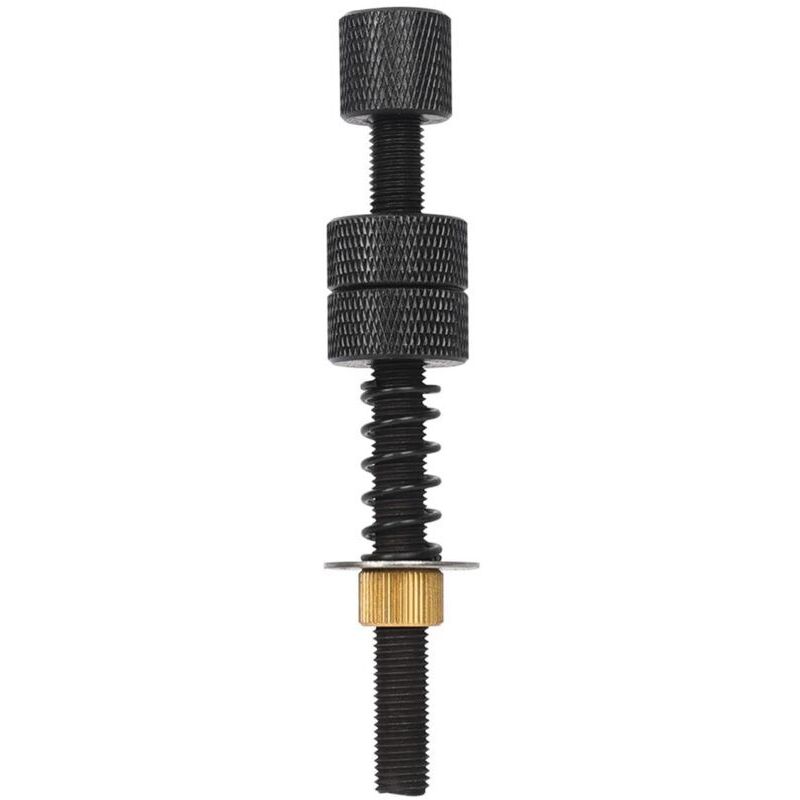Anti-slip tool for crankset. Precision fuse for square taper inner bearing. High-strength carbon steel (104 g). Spring damping included.