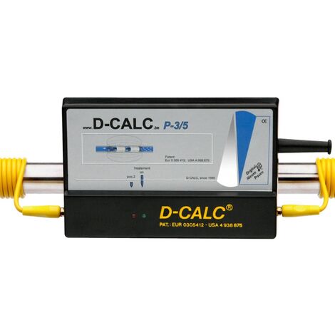 Anti tartre électronique D-calc P-3/5 – Protection contre calcaire – Installation facile sur canalisations métalliques – Dimensions 160x100x55mm – Gottschalk