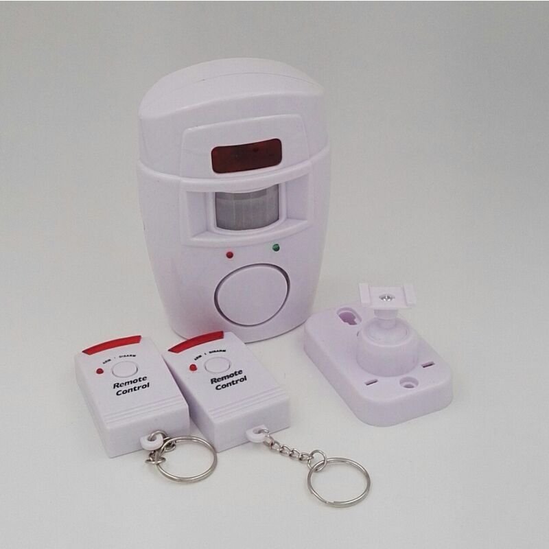 Anti-theft alarm for doors and windows, double infrared alarm with remote control