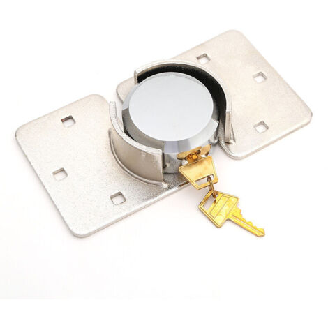Anti-theft lock for delivery vehicles (comes with two gold keys)