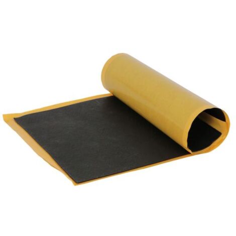 Anti Vibe Sheet 250x500mm W406 noir plastique