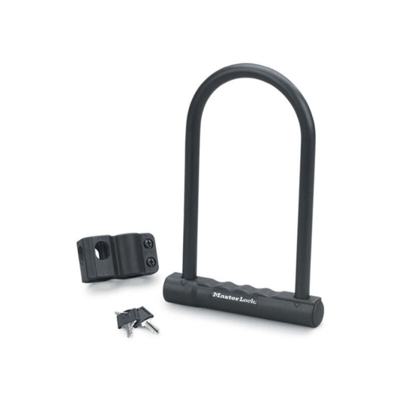 Antivol U Masterlock - H.180mm Ø12mm - Noir