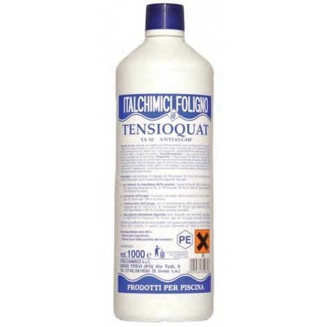 Antialghe antibatterico per piscine piscina 1 kg italchimici per acqua limpida