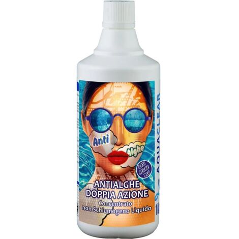 Antialghe blu concentrato doppia azione 1 KG non schiumogeno