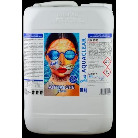Antialghe blu liquido tanica 10 KG
