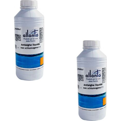 ANTIALGHE LT 1 PER PISCINA NO SCHIUMA IGIENIZZANTE CONCENTRATO FERR 138260 PZ 2