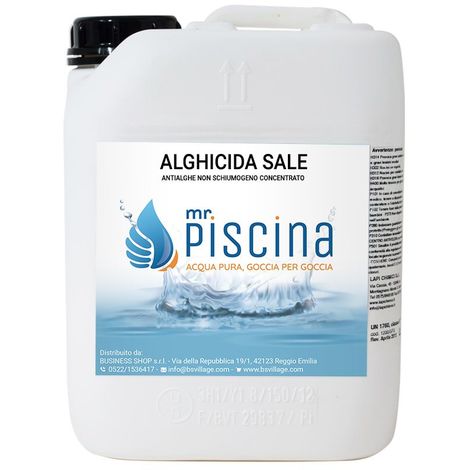 Antialghe Piscina Alghicida Sale Concentrato Non Schiumogeno