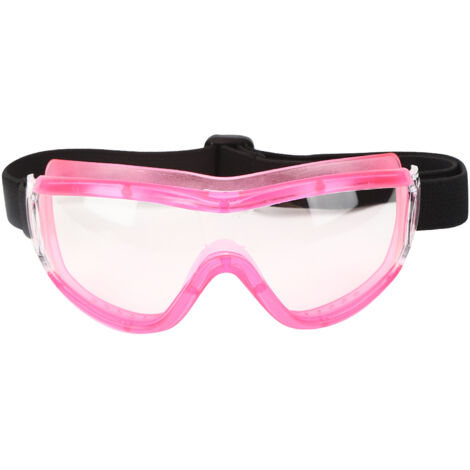 Antibeschlag-Schutzbrille für Kinder, durchsichtiges Rosa, für Outdoor-Aktivitäten
