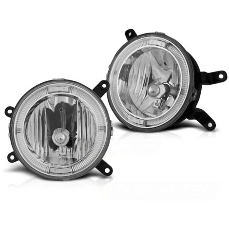 Antibrouillards FORD MUSTANG 04-09 ANGEL EYES CHROME