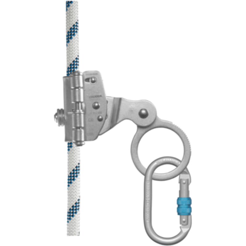 Anticaídas deslizante sobre cuerda semi-estática de 10,5 mm Boa Ergostop 2 IRUDEK 50m