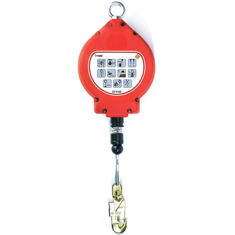 Antichute à rappel automatique câble 10 m pachua - EN360