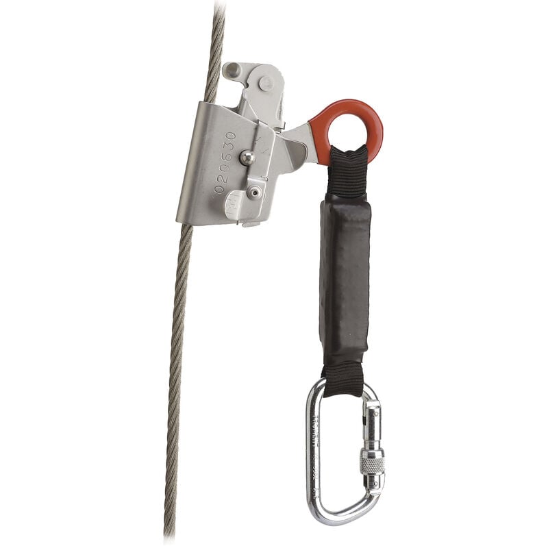 Antichute coulissant sur cable ø 8 mm + 1 am002 Delta Plus AN071