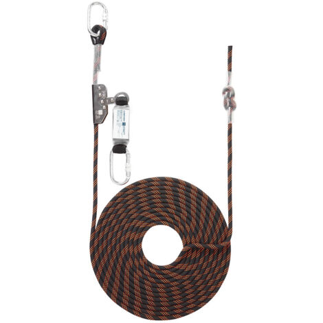 Antichute Guidé Sur Corde De 10 M - Noir/orange - Portwest