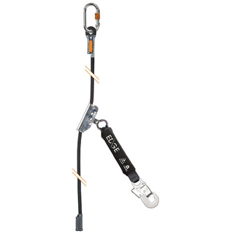 Antichute non amovible corde drisse de 10m teste 140Kg EDGE Neofeu