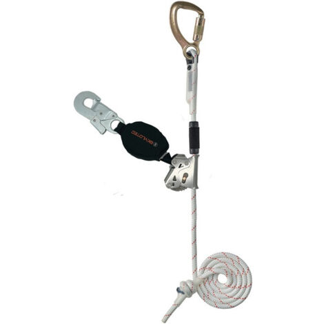 Antichute roulant EN353-2 L.10m corde D.11mm SKYLOTEC