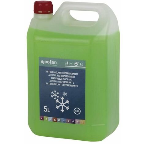 ANTICONGELANTE COCHE REFR. 5LT 30% -18º VER 5 LT BOTTARI