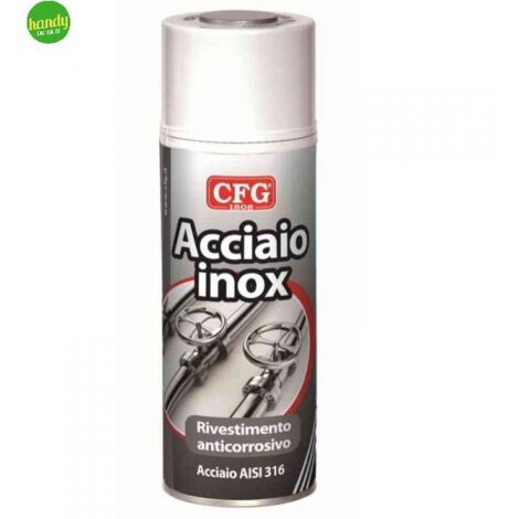 Anticorrosivo inox cfg anticorrosivo metallo 18/10 spray 400 ml