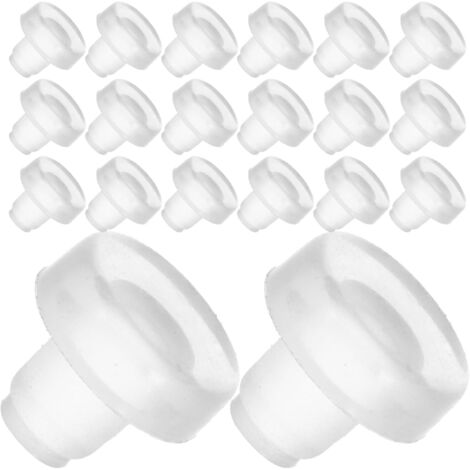 antid rapants transparents M6 pour pieds de meubles 50 unit