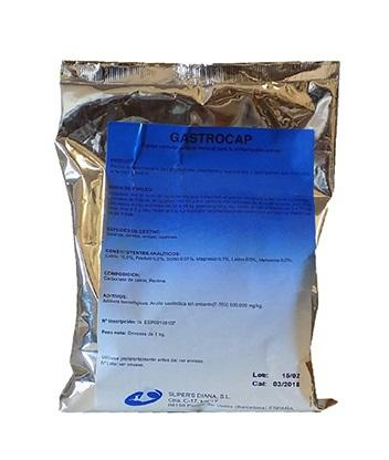 

Antidiarreico oral 1Kg para cerdos, ovinos, caprinos y bovinos - Gastrocap