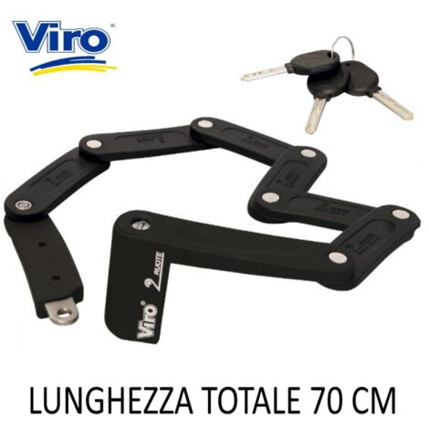 Antifurto estensibile black mamba viro 70 cm