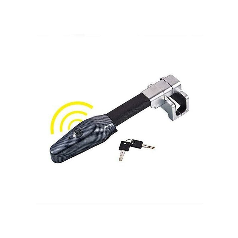 Image of Antifurto per volante monoblocco, striscia antifurto, asta antifurto, allarme di sicurezza antifurto per auto, protezione di sicurezza universale