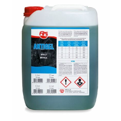 ANTIGEL Antigelo concentrato inibito kg 30 (prezzo a kg, minimo di vendita 30 kg e multipli) 02405