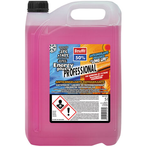 Antigel Energie Plus 50% Protection Moteur Longue Durée -50°c - Krafft