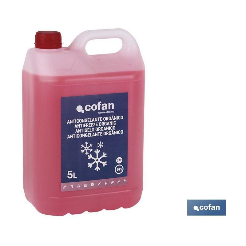 Cofan - Antigel G-12 50% Organique 5 l