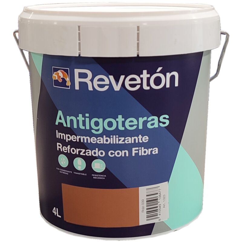 

ANTIGOTERAS CON FIBRA TRANSITABLE 4 LT | COLOR: Rojo 039 - Rojo 039