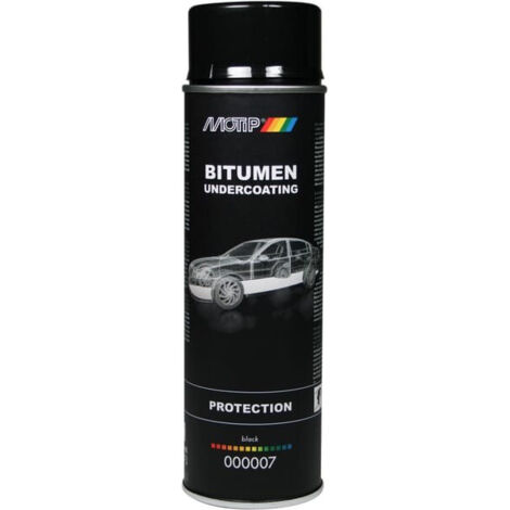 ANTIGRAVILLONS BITUME NOIR AEROSOL 500ML MOTIP
