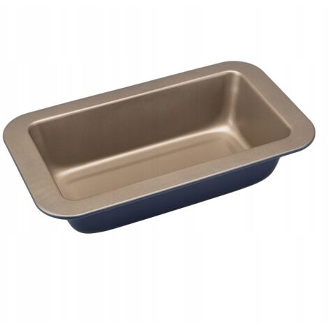 Antihaft-Backblech, 11 x 21 cm, marineblau