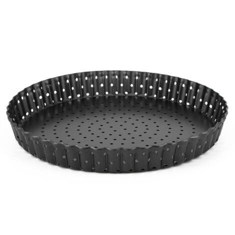 Antihaftbeschichtete Pizzapfanne aus Kohlenstoffstahl – Backutensil (20 cm)