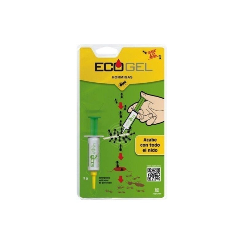 

Blister ecogel hormigas jeringa 5gr.