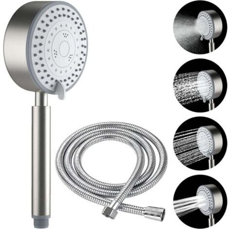 Antikalk-Duschkopf, XU, wassersparend, hoher Druck, 2 m Schlauch - KZQ