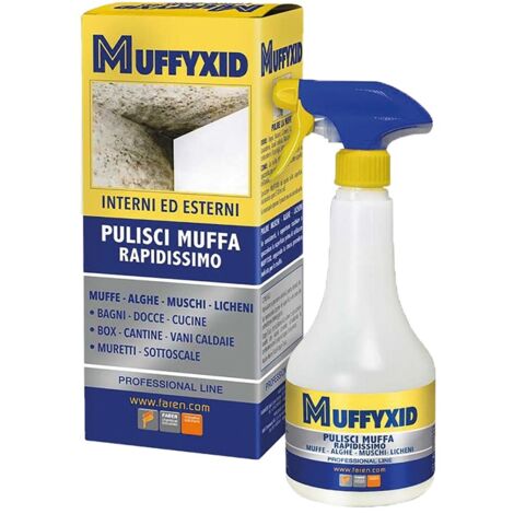 'ANTIMUFFA SPRAY ''MUFFYXID'' Lt. 0,5 Q.TA 12' Lt. 0,5