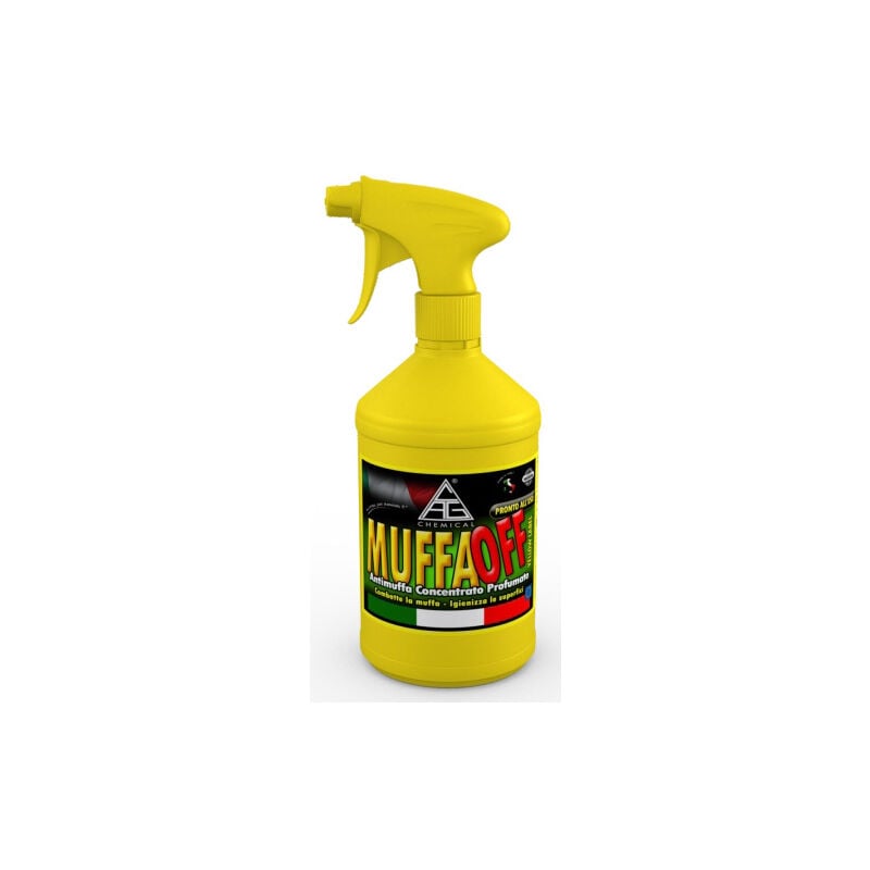 Antimuffa spray togli muffa off 500 ml con spruzzino detergente per muffe