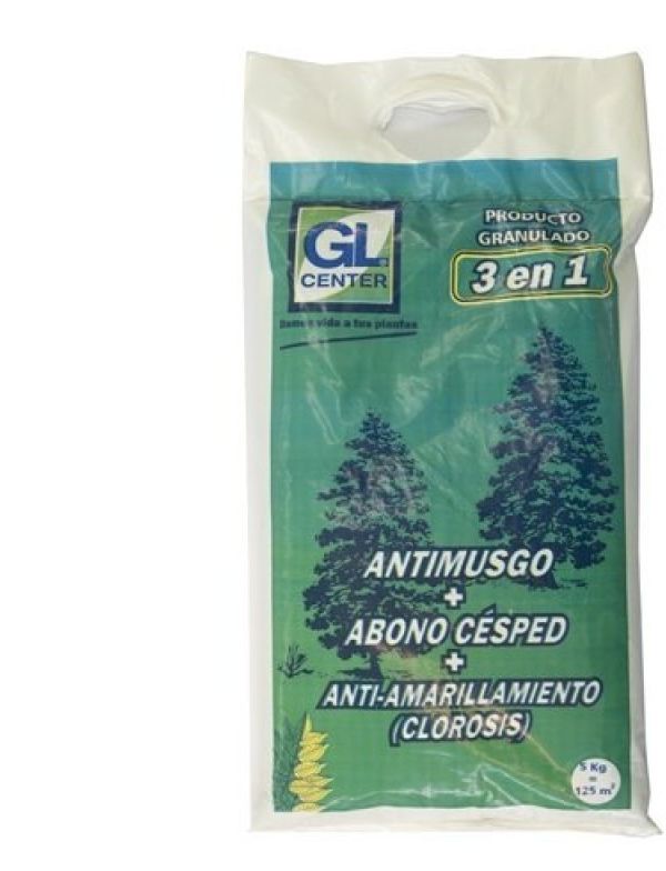 

Antimusgo + abono césped 5 Kg