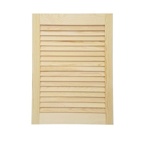 Antina a persiana aperta in legno massello di pino netto europeo varie misure dimensione disponibile: h 61 x l 39,5 anp6139p