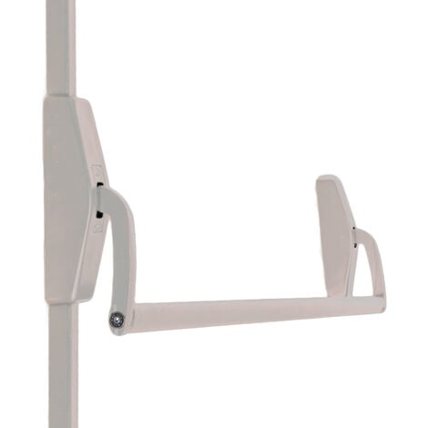 Serrure anti panique barre de pousee CROSSBAR 89 1 a 3 points 950 mm JPM Couleur - Gris, Nombre de Points - 2 points