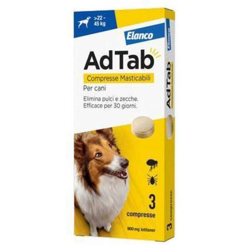 Made In Italy - antiparassitario adtab cani elanco