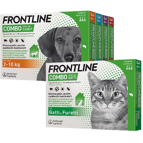 ANTIPARASSITARIO 'FRONTLINE COMBO' gattini - 1 pipetta ml 0,5