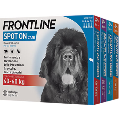 ANTIPARASSITARIO 'FRONTLINE SPOT-ON' gatti - 3 pipette ml 0,5  - FRONTLINE