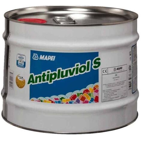 Antipluviol s kg. 10 incolore a base di silani e silossani in solvente,