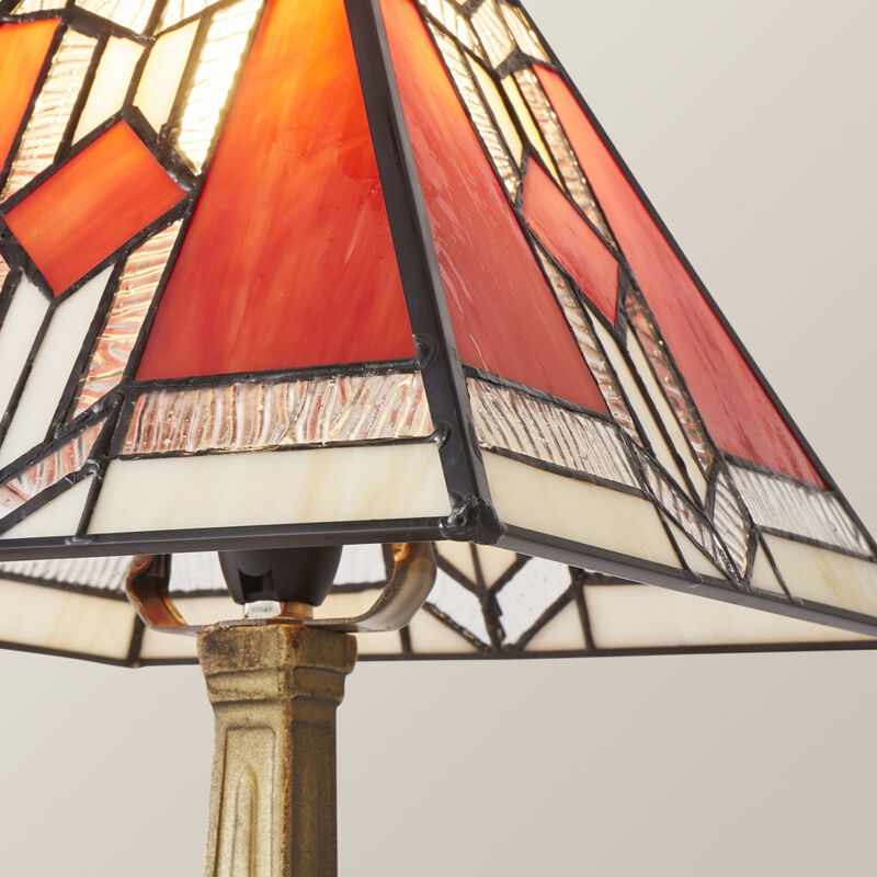 leaded glass table lamps