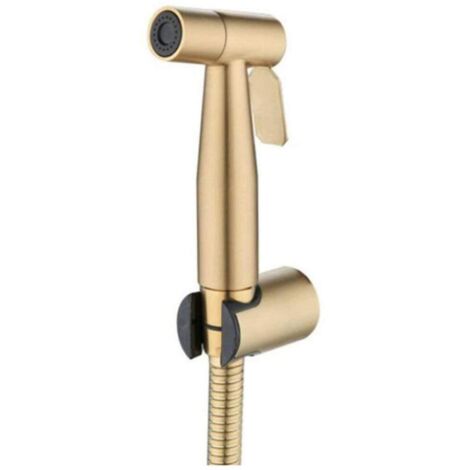 Antique Brossé Or Douche Bidet Pulvérisateur En Acier Inoxydable Toilette Bidet Robinet Valve Jet Set Pommeau De Douche, Ensemble A