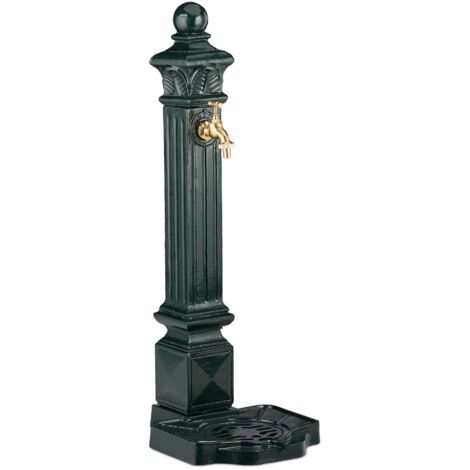 Antique fountain column