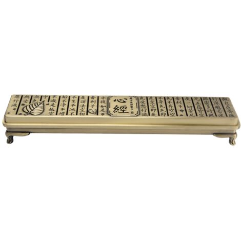 Antique Incense Burner Box Bedroom Aroma Burner Zinc Alloy Incense Stick Holder for Household